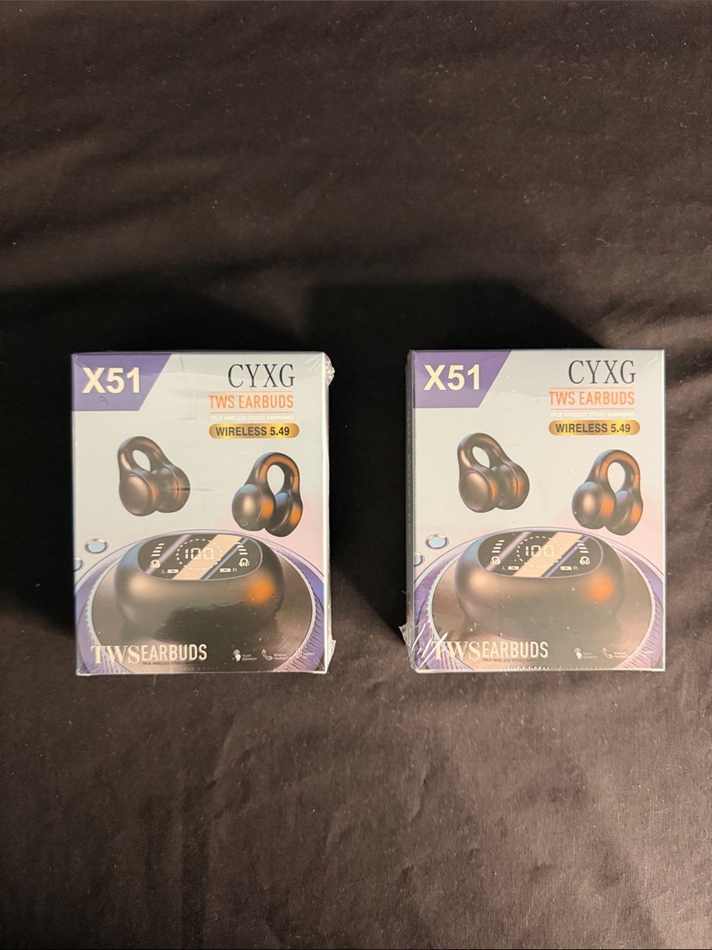 X51 Wireless TWS Earbuds - Black